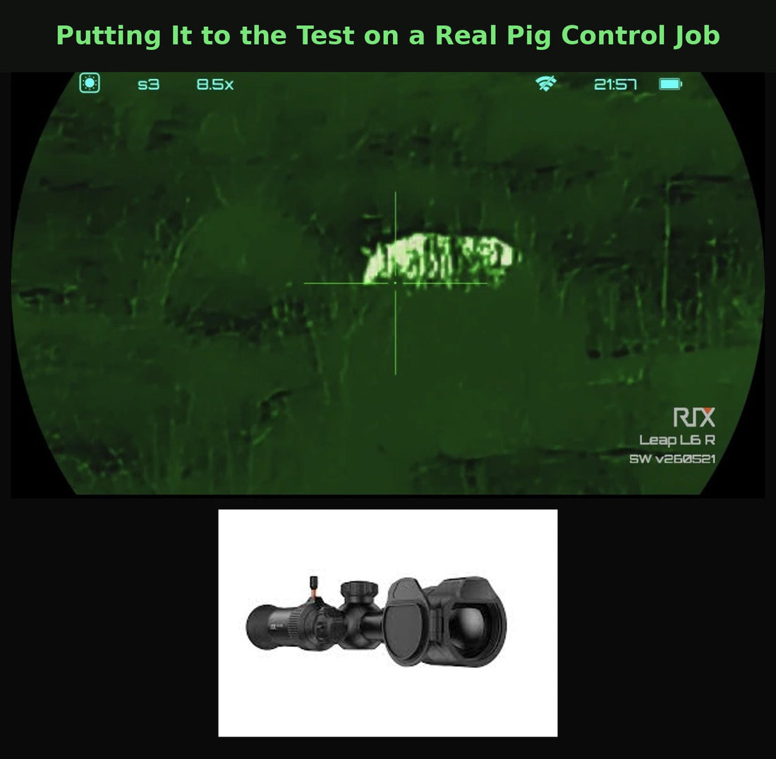 RIX Leap L6R Thermal Riflescope Review — Real-World Thermal Testing
