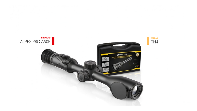HIKMICRO ALPEX PRO A50P 50mm 4512 x 2512 Night Vision Scope