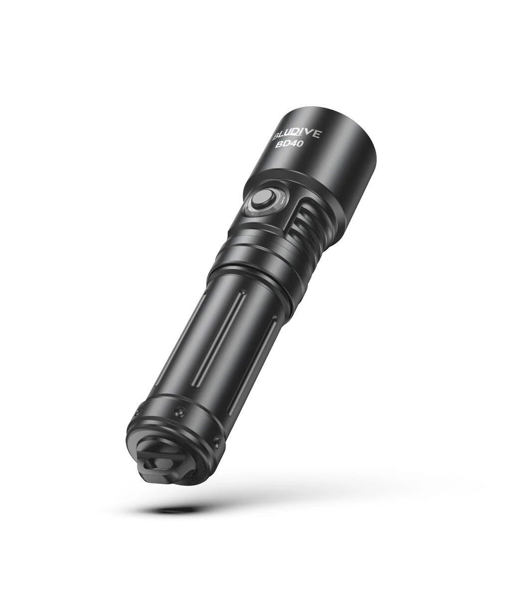 SPERAS BD40 Bludive Diving Flashlight – 1800 lm, 351 m Beam