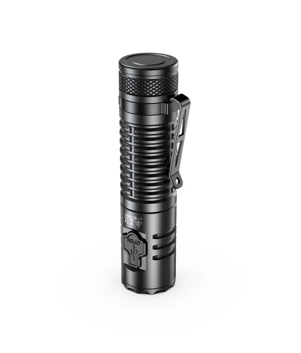 SPERAS E10 EDC Flashlight – 1300 lm, 175 m, USB‑C