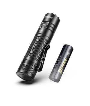SPERAS E10 EDC Flashlight – 1300 lm, 175 m, USB‑C