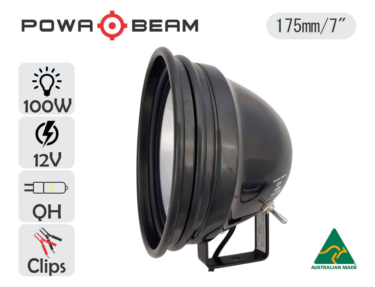 Powa Beam 7in Spotlight With Thermal Bracket