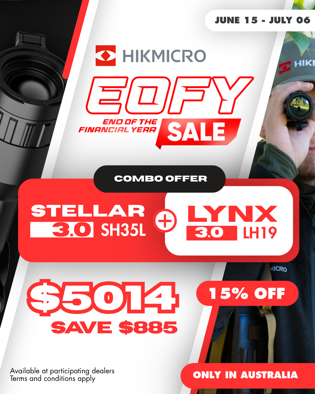 Stellar SH35L + Lynx LH19 3.0