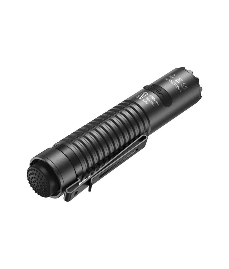 SPERAS E21 EDC Tactical Flashlight – 2000 lm, 320 m, USB‑C
