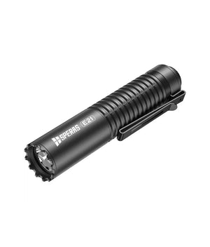 SPERAS E21 EDC Tactical Flashlight – 2000 lm, 320 m, USB‑C