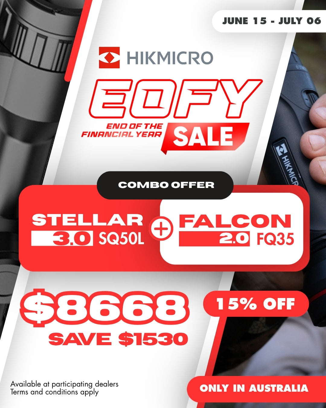Stellar SQ50L 3.0 + Falcon FQ35 2.0