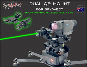 SpydaBot Dual Mount with Laser Kit