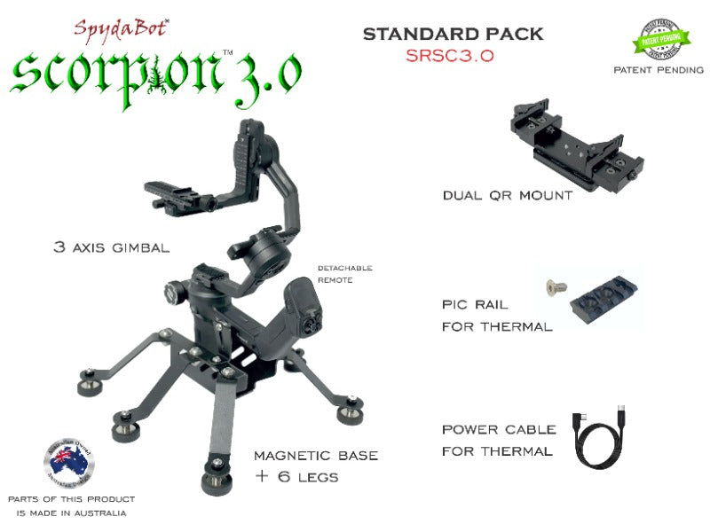 SpydaBot SCORPION 3.0 - SmartRest
