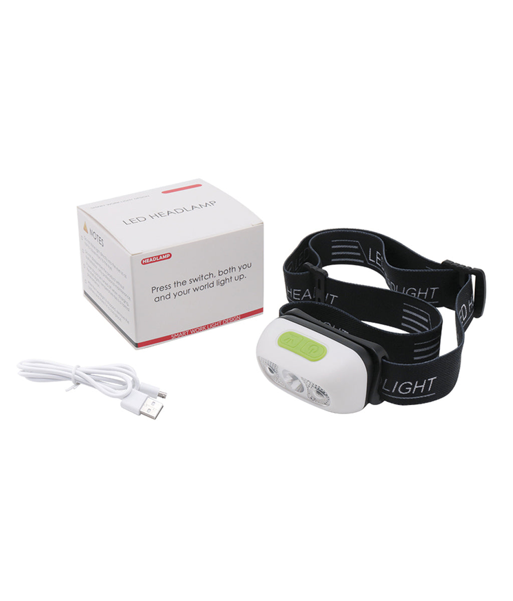 SPERAS B6 Headlamp – 120 lm, 100 m Beam, 800 mAh Rechargeable