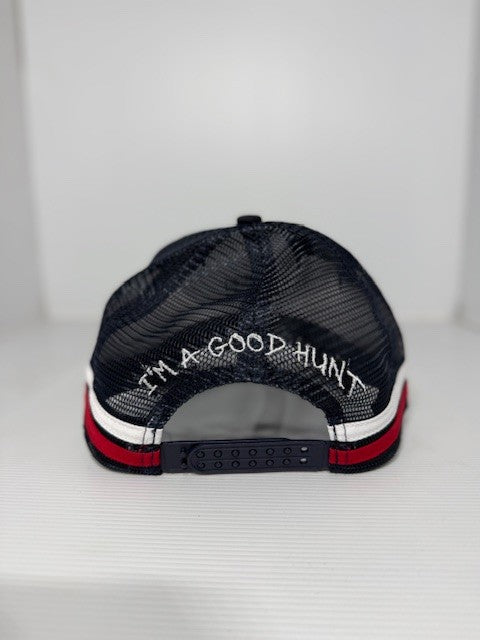 Good Hunt Cap Navy/Navy/White/Red