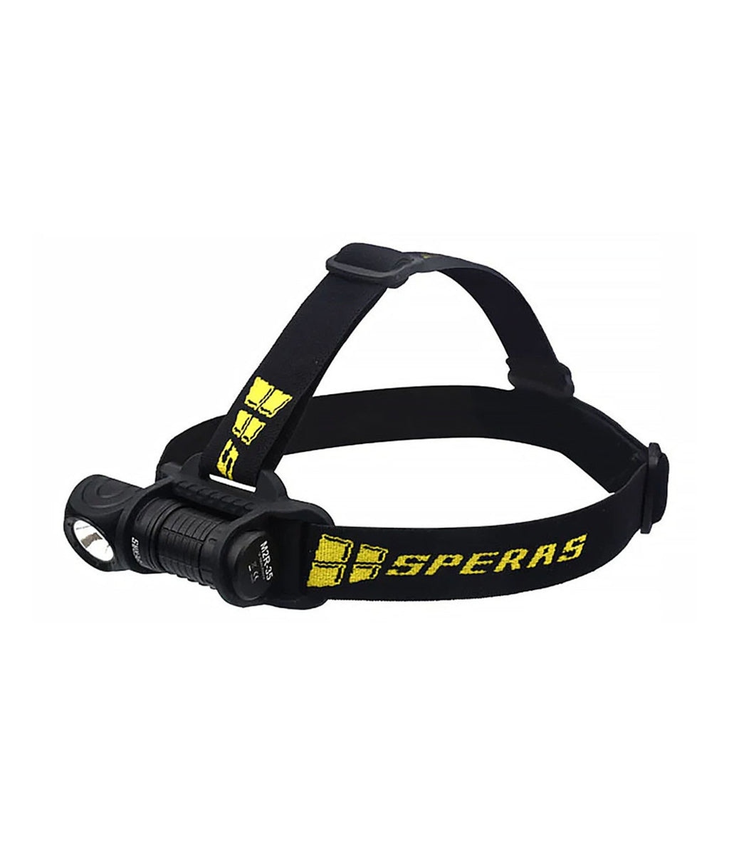 SPERAS M2R‑35 Magnetic Base Torch & Headlamp Combo