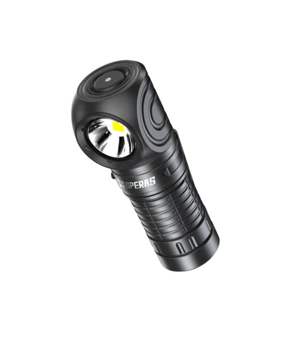 SPERAS M2R‑35 Magnetic Base Torch & Headlamp Combo