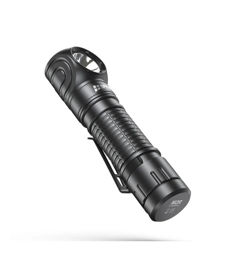 SPERAS M2R Rechargeable Flashlight/Headlamp – 1200 lm, 125 m