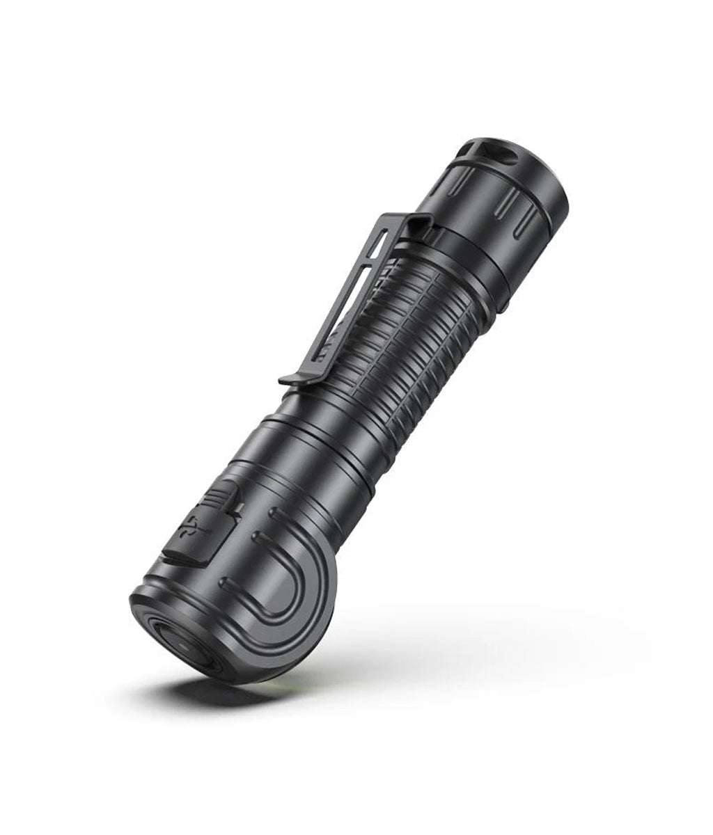 SPERAS M2R Rechargeable Flashlight/Headlamp – 1200 lm, 125 m