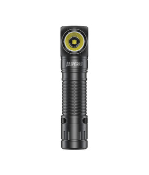 SPERAS M2R Rechargeable Flashlight/Headlamp – 1200 lm, 125 m