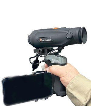 Pistol Grip Power Bank With Phone Mount Included