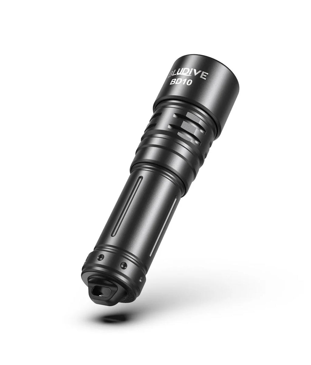 Speras BD10 Diving Flashlight - Bludive Series - 265m Beam Distance [1200lm] 21700 Rechargable Battery