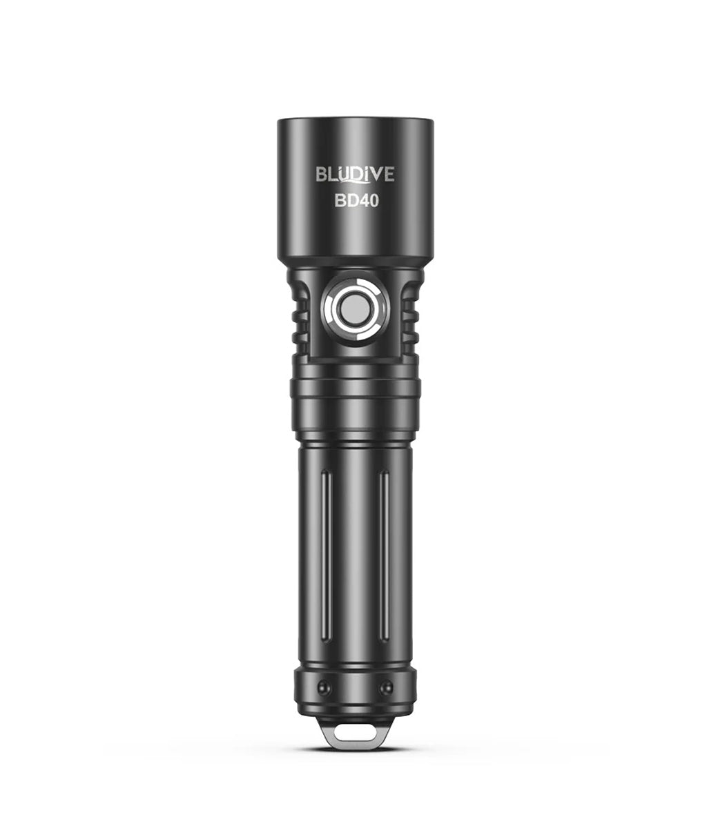 Speras BD40 Diving Flashlight - Bludive Series - 351m Beam Distance [1800lm] 21700 Rechargable Battery