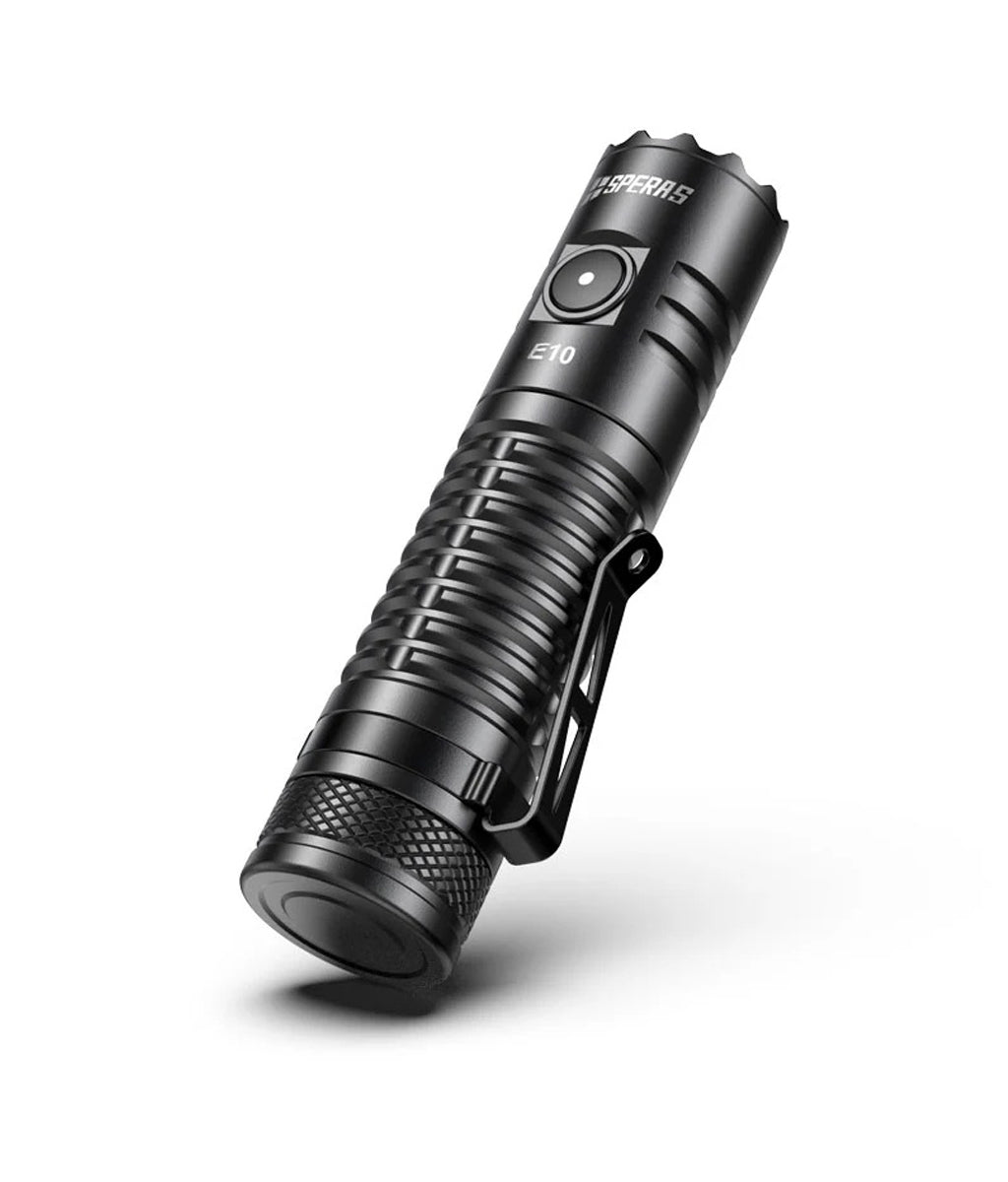 SPERAS E10 1300LM 175M Outdoor Camping EDC Type C Flashlight