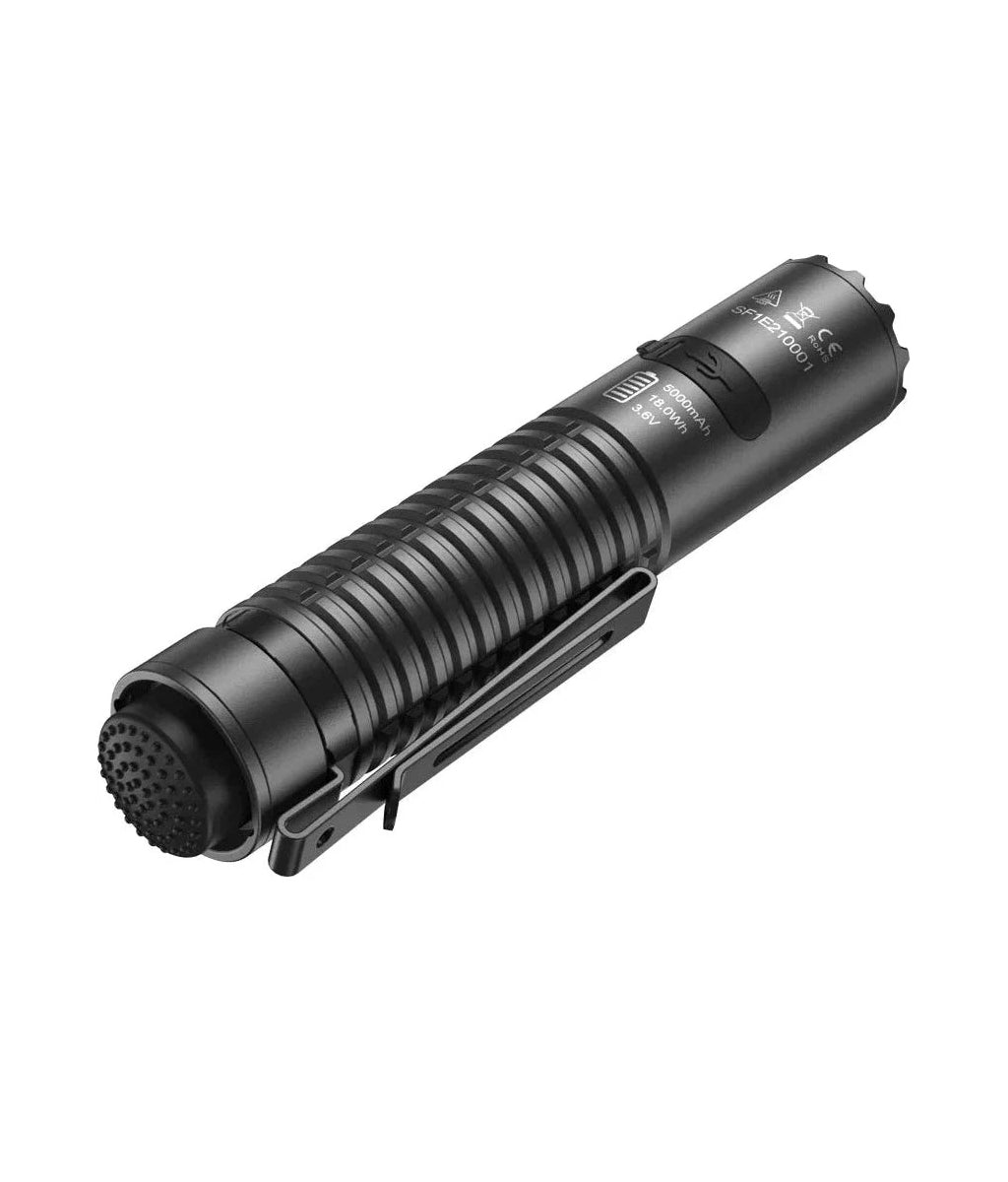 SPERAS E21 2000LM 320M USB-C Flashlight 21700 EDC Tactical 2-in-1 Flashlights