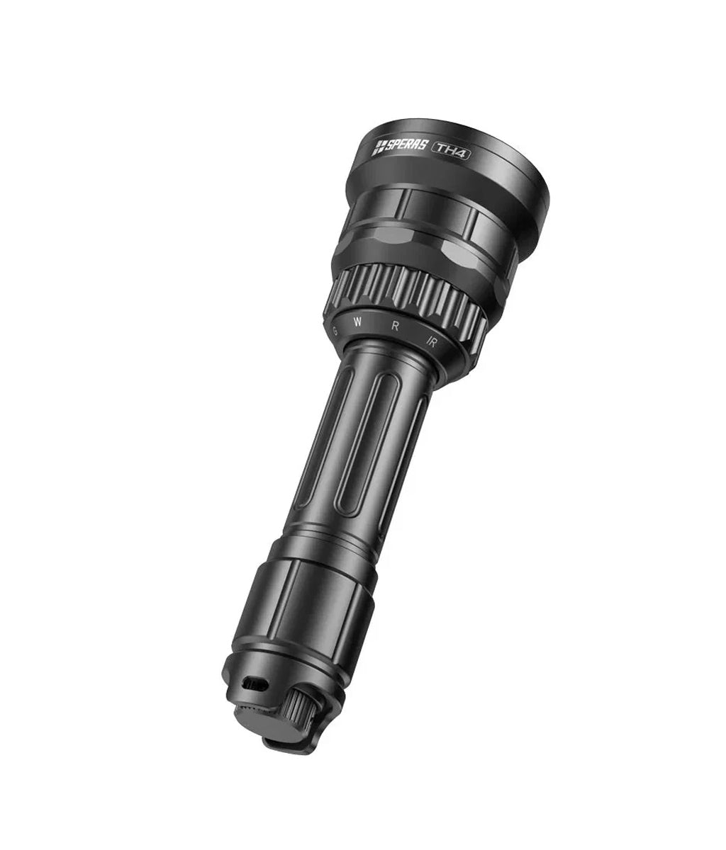 SPERAS TH4 IR KIT Zoomable & Dimmable & Rechargeable 4-in-1 Hunting Flashlight Kit