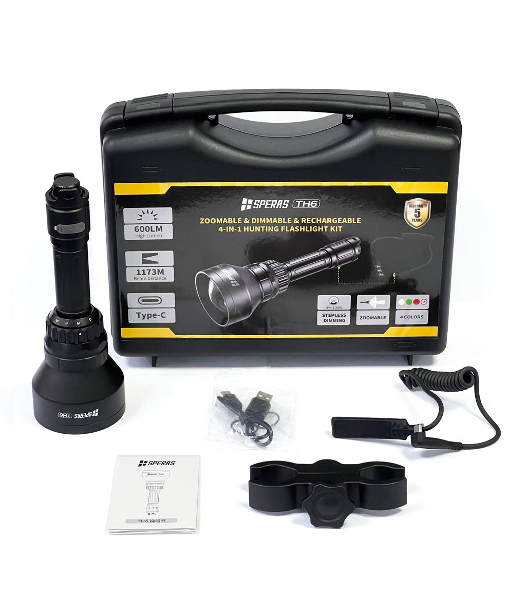 Speras TH6 4 in 1 Hunting torch kit