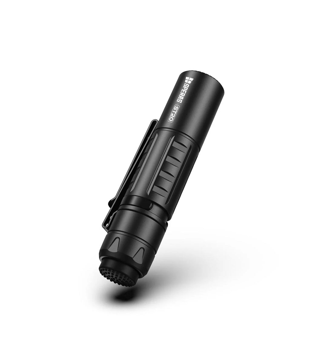 SPERAS ST20 Compact EDC Flashlight – 1300 lm, 175 m