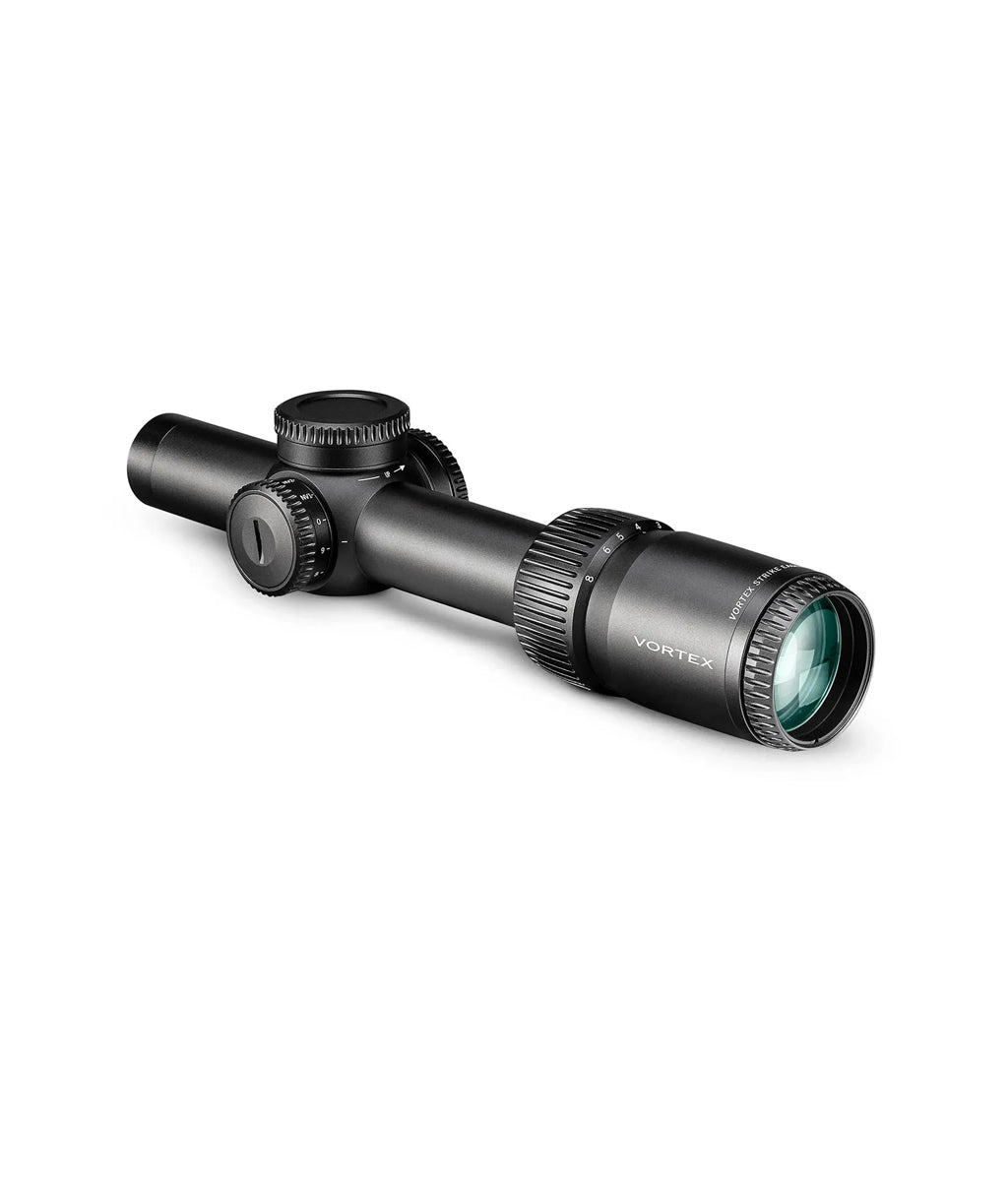 STRIKE EAGLE 1-8X24 FFP EBR-8 (MOA) Reticle | 30mm Tube