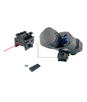 TAYLOR TACTICAL RED LASER SIGHT #RLS002 pic rail top and bottom