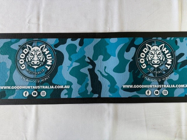 Good Hunt bar mat Teal