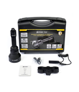 SPERAS TH6 4‑in‑1 Hunting Torch Kit