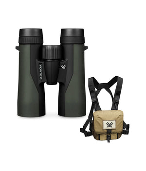 Vortex Crossfire HD 10x42 Binoculars with GlassPak Harness