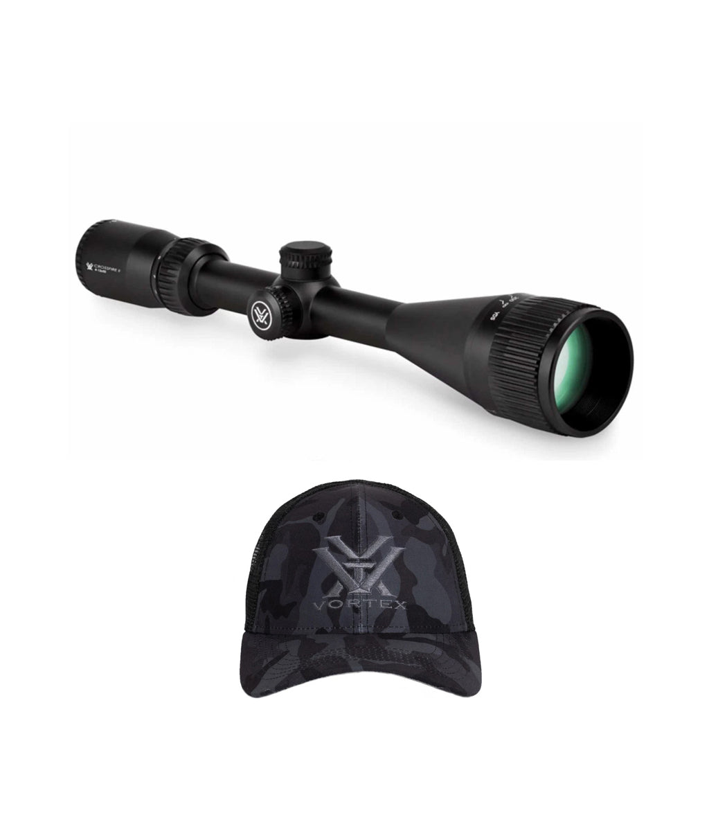 CROSSFIRE® II 4-12X50 AO Dead-Hold® BDC (MOA) Reticle |1inch Tube
