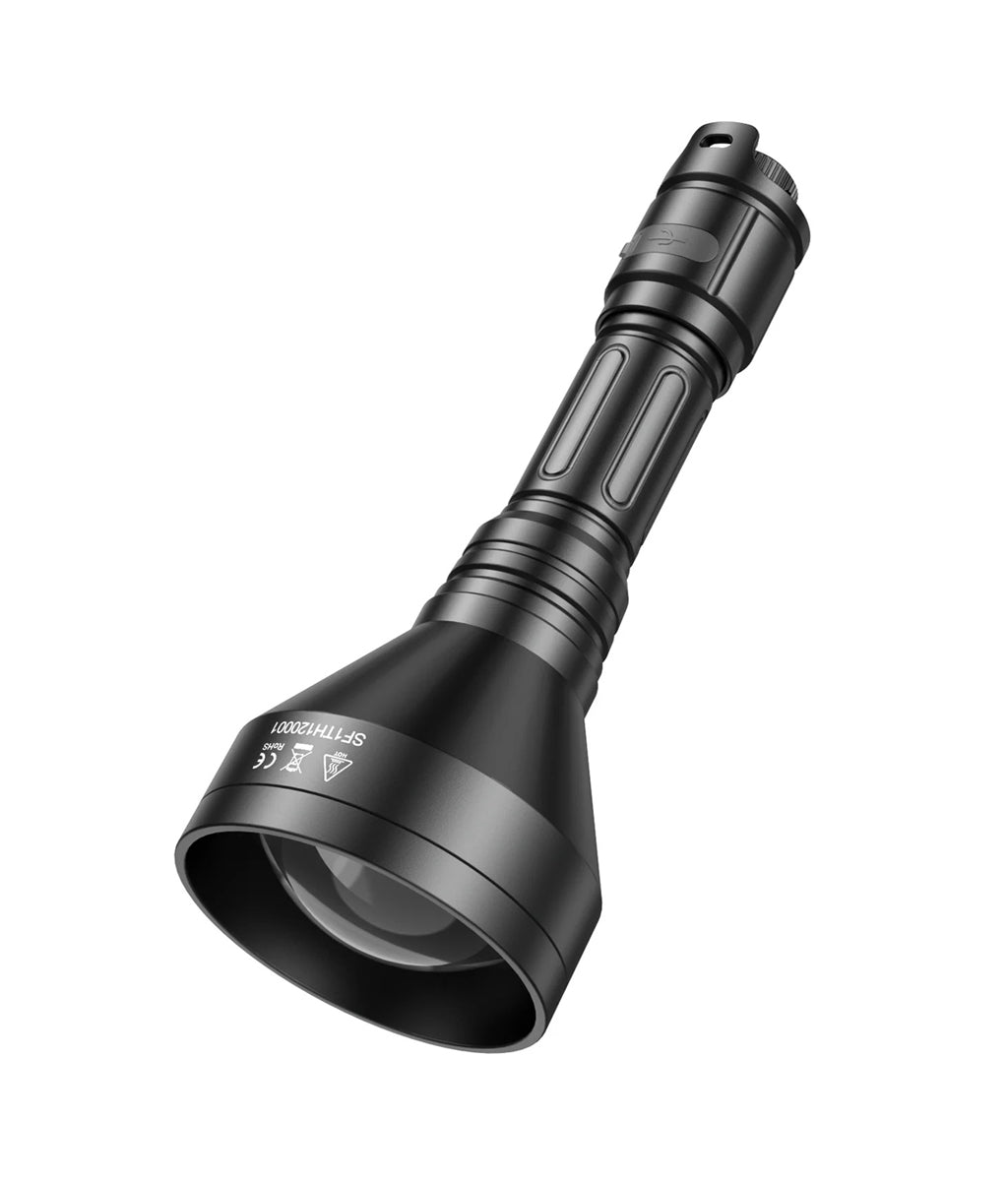 SPERAS TH12K Rechargeable Focusable Hunting Flashlight Kit – 600 Lumens, 1680 Metres